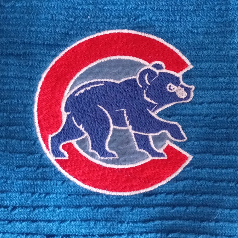 Chicago cubs dish towel
